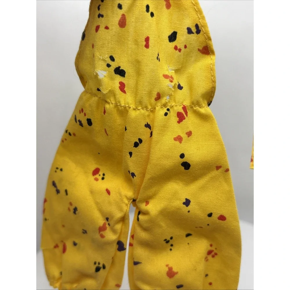 Vintage 1978‎ Barbie Fashion Collectibles #3686 Yellow Romper Jumper *read